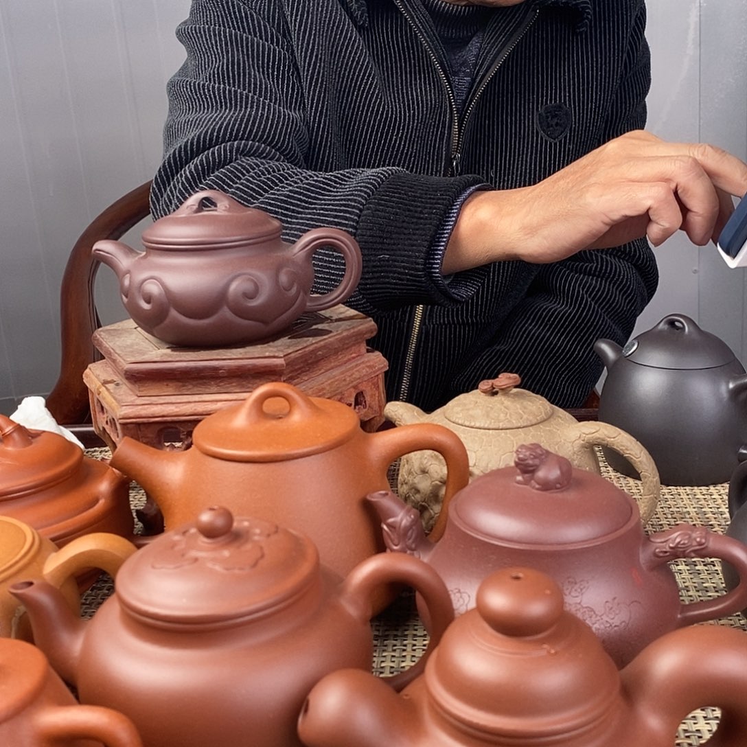 茶壶紫砂宜兴紫砂壶茶壶老丁山紫砂