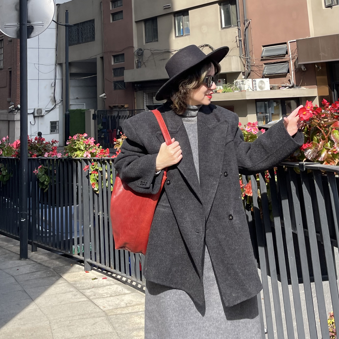 简约通勤翻领修身羊毛外套秋冬洋气2025含100羊毛新款