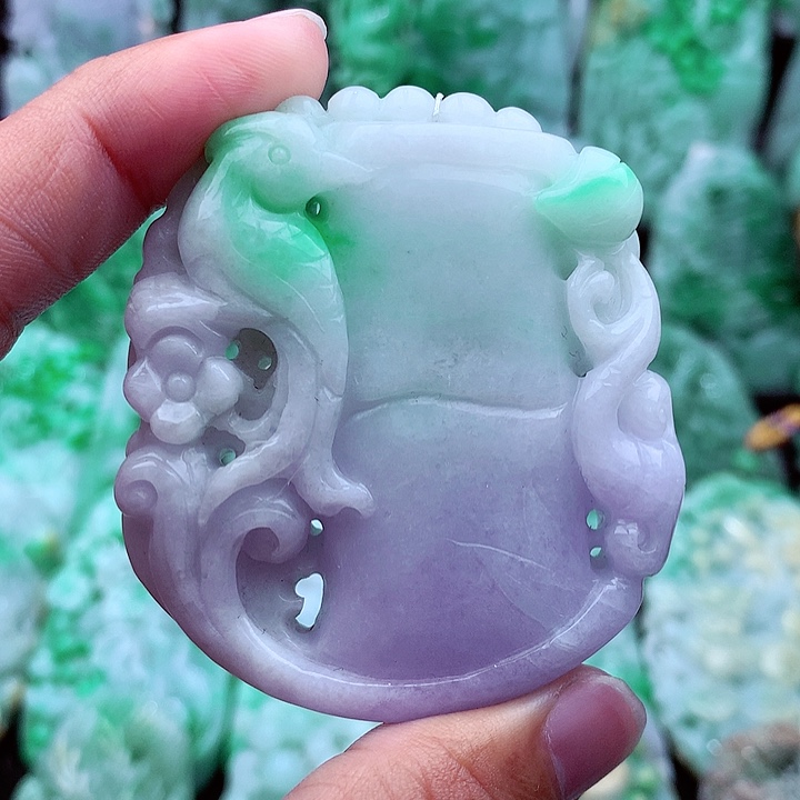 翡翠吊坠(不含链)未镶嵌