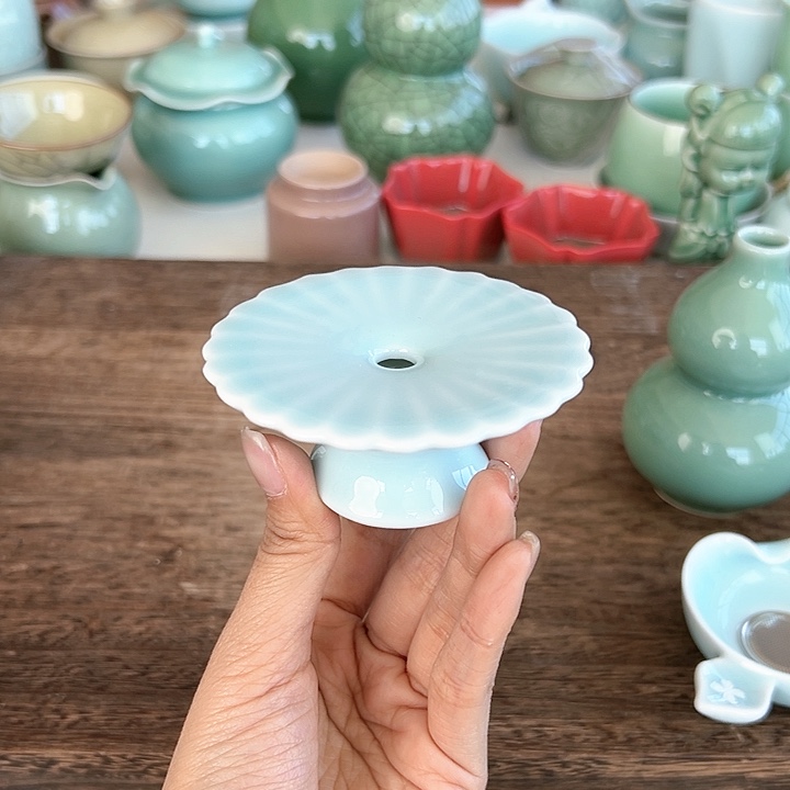 小米茶器龙泉青瓷