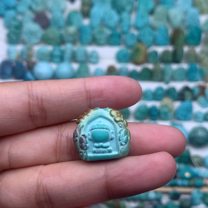 未镶嵌绿松石原矿绿松石系列