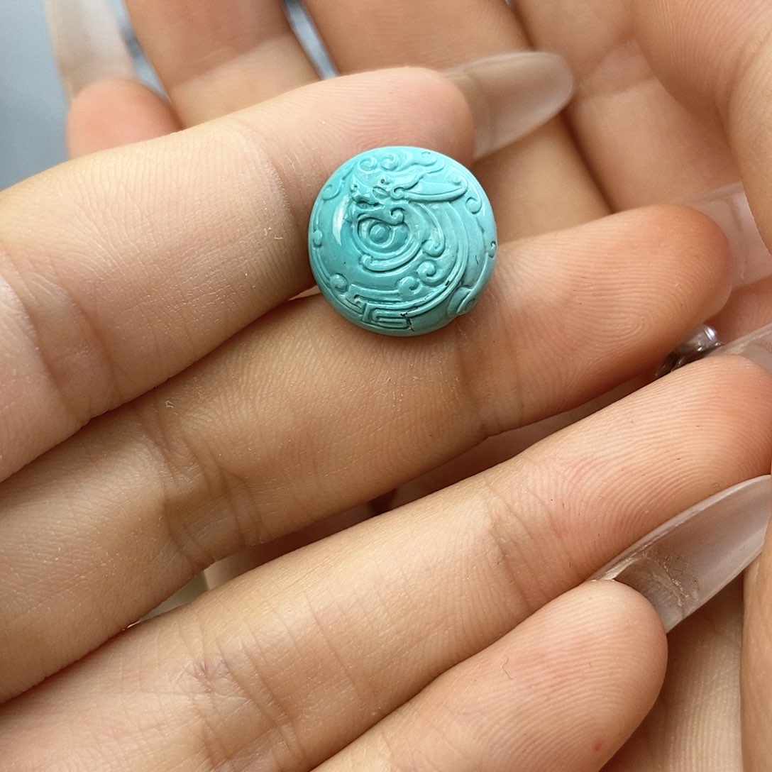 未镶嵌绿松石珠宝奇石