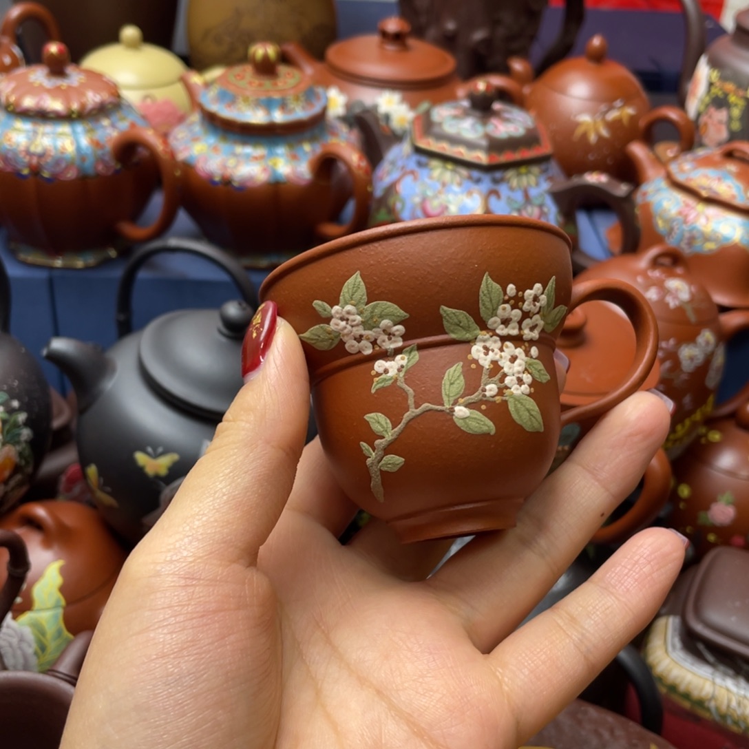 茶杯紫砂紫砂主人杯100cc