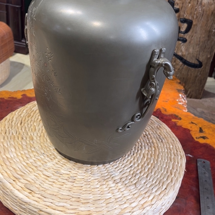 锡中古工艺品摆件