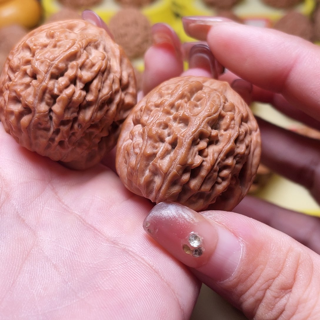 吊坠文玩核桃77号莲花