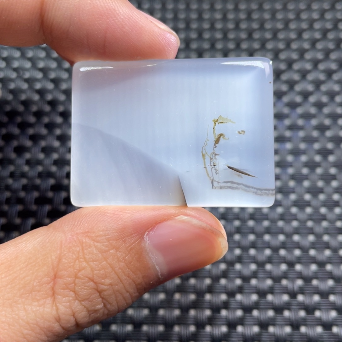 未镶嵌颈饰玛瑙/玉髓当*