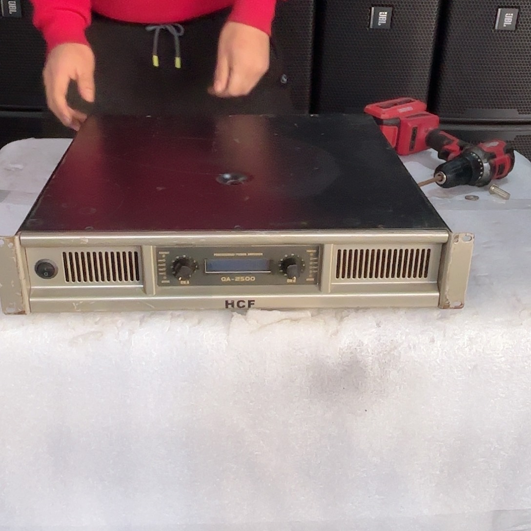 8新HCF 2500功放 全好 不包邮