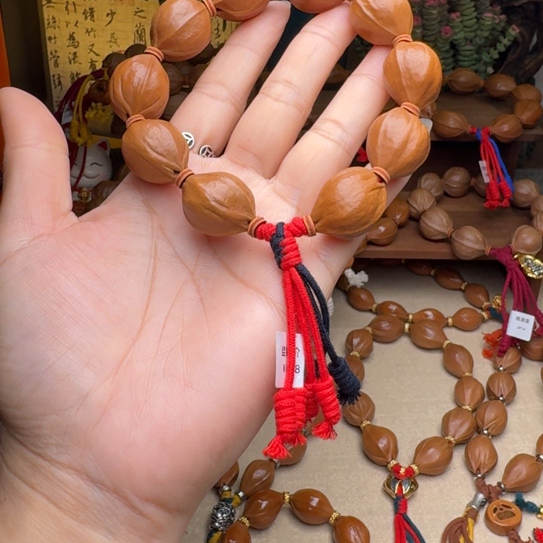 橄榄核手串媛1.9*25短圆 正宗梅林铁核