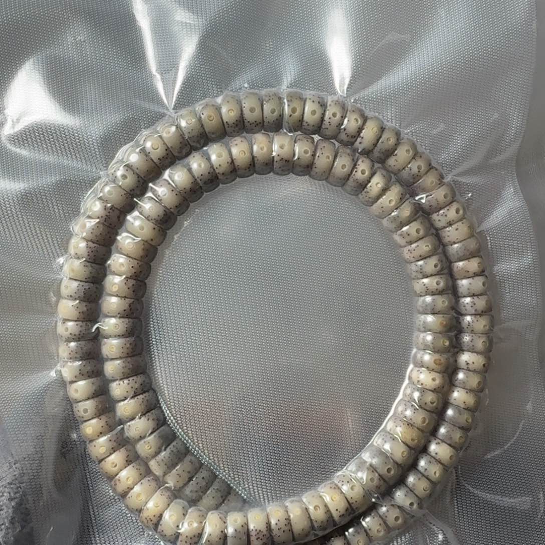 星月菩提把件药片工艺大眼睛月留白同枝