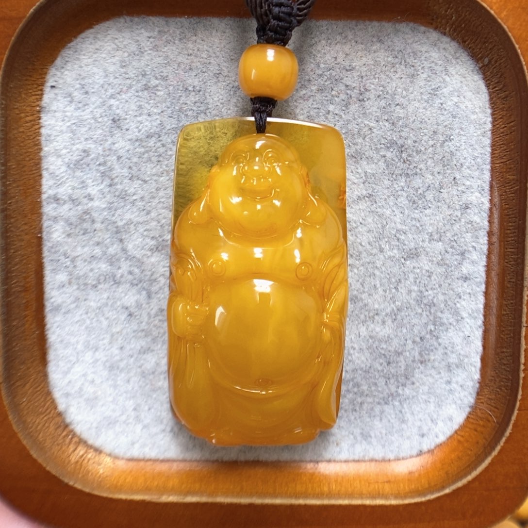 蜜蜡颈饰未镶嵌蜜蜡