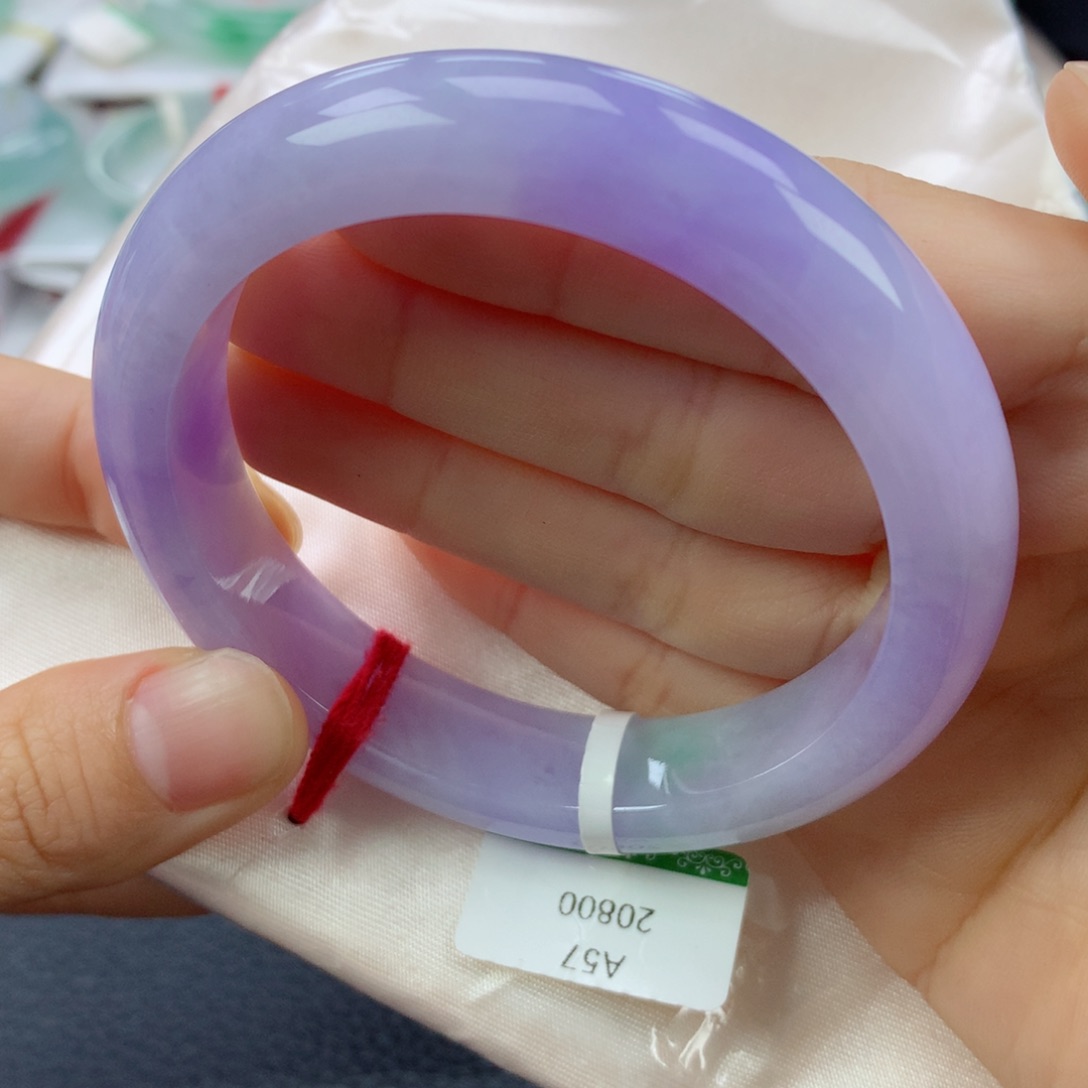 翡翠手镯未镶嵌57.6正