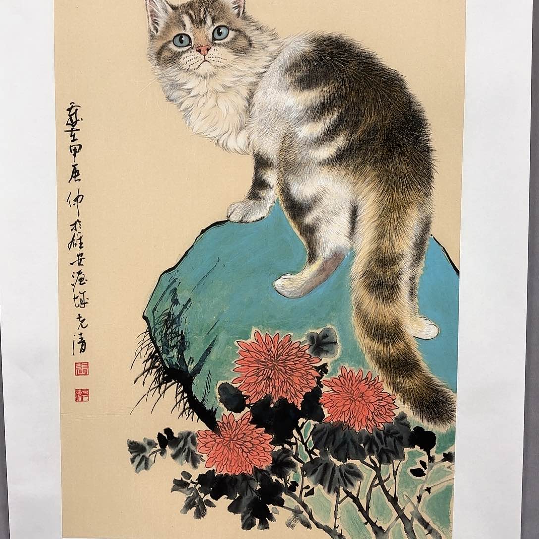 国画国画纯手绘作品请放心去藏