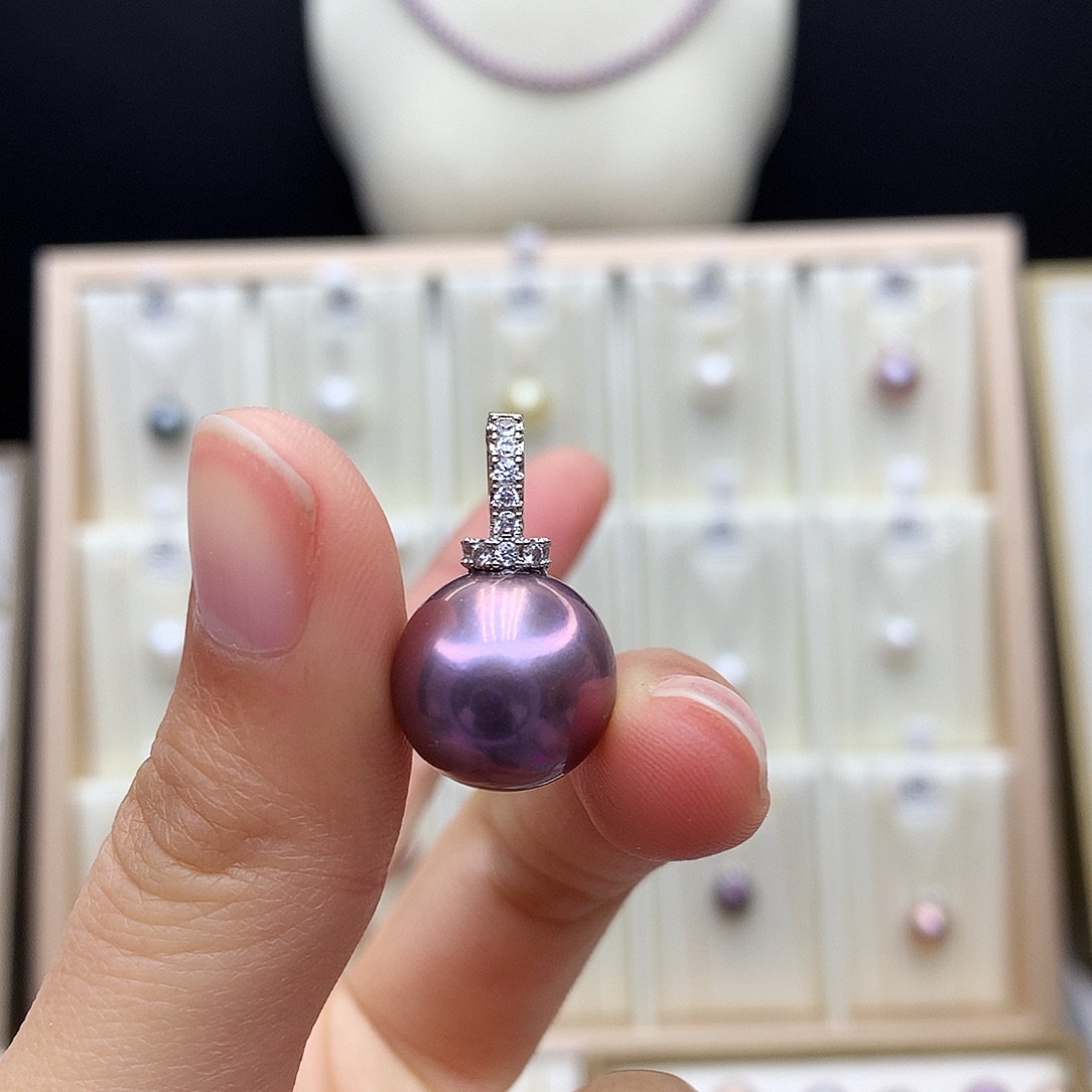 合金颈饰淡水珍珠