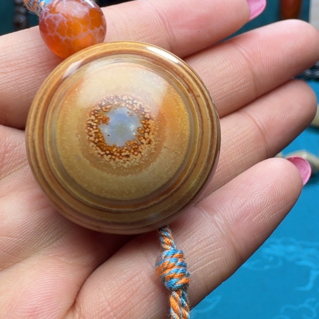 玛瑙/玉髓未镶嵌项链