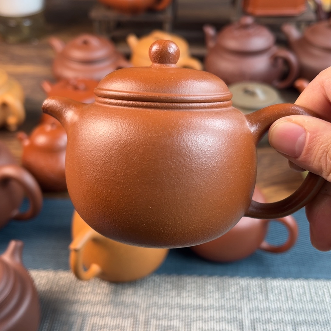 紫砂茶壶手工制作工艺精湛170cc