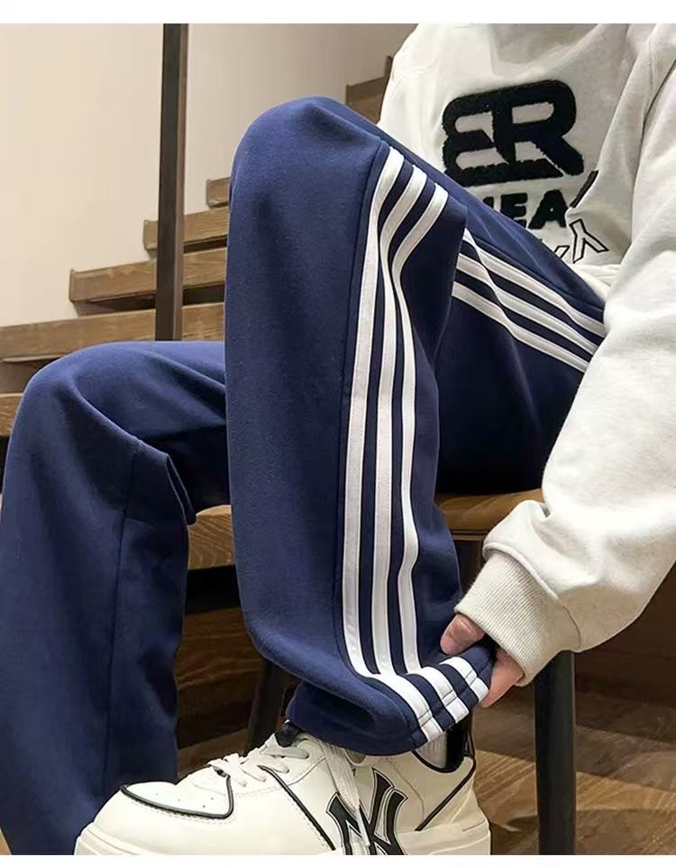 【四线加固双珠地棉】抗撕裂300%透气运动休闲裤宽松时尚ins夏季