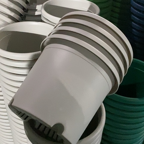 树脂四季3号微瑕灰白无托10个