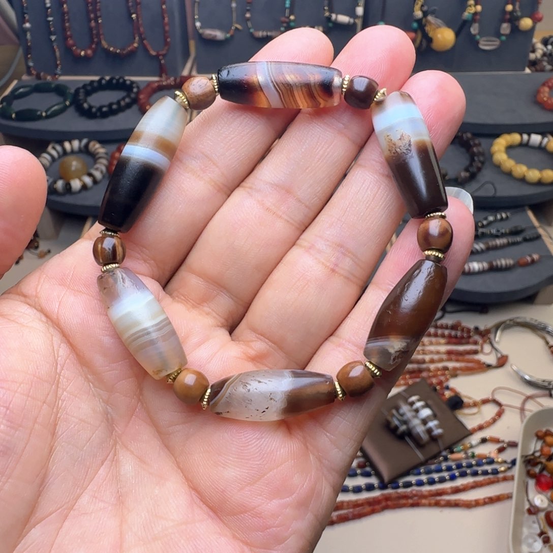 玛瑙/玉髓手链未镶嵌