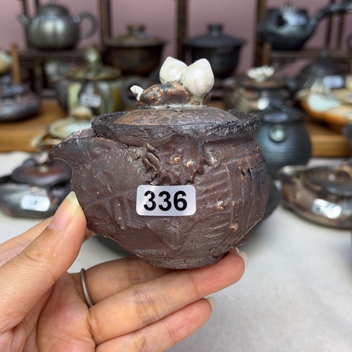 壶裸柴烧陶瓷茶具