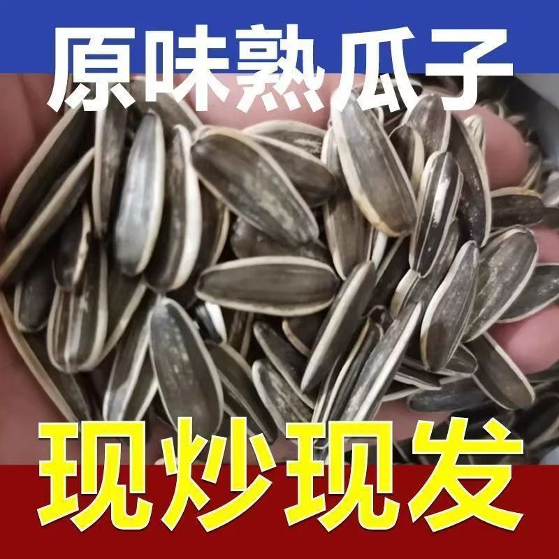 B【到手2斤】内蒙产地原味大颗粒熟瓜子葵花籽新货休闲坚果炒货