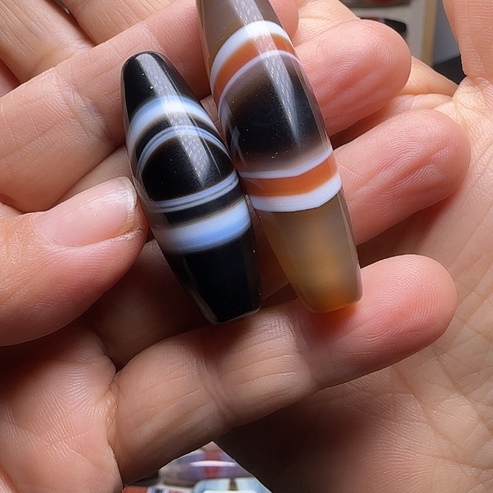 康***子玛瑙/玉髓合金颈饰