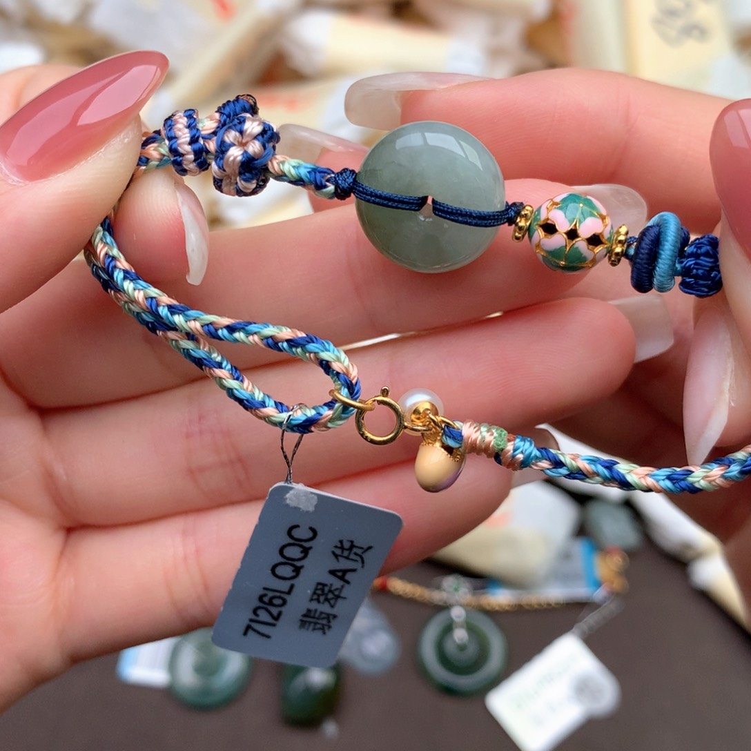 【闪购商品】翡翠手绳未镶嵌一