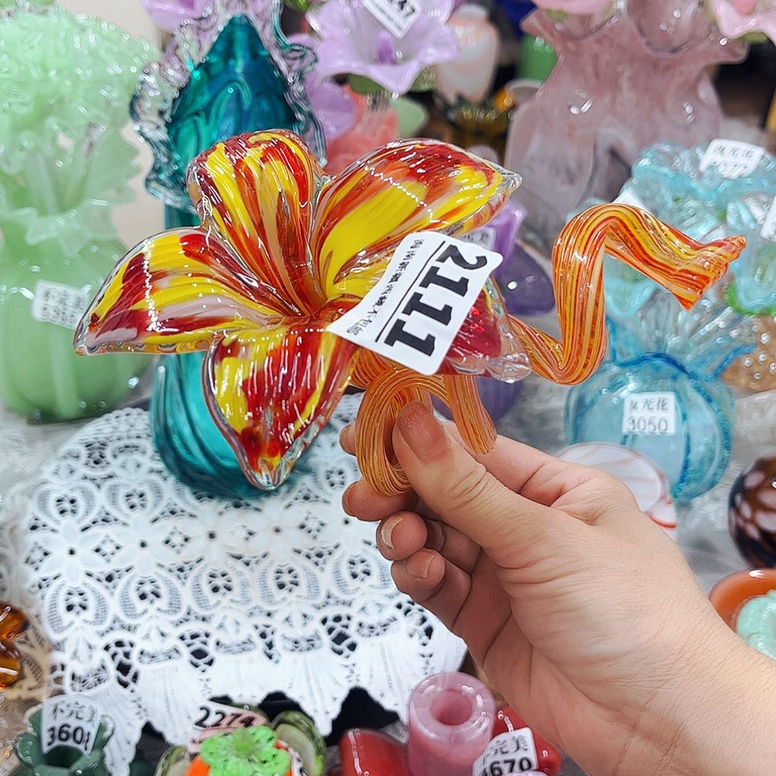 2111台花 家悦琉璃工艺品