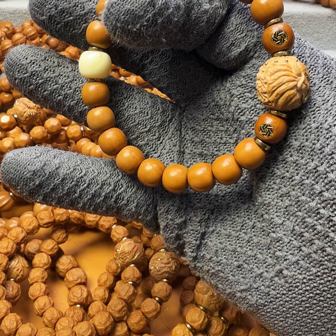 猴头核桃手串老型加象神加腊加黑金加2标