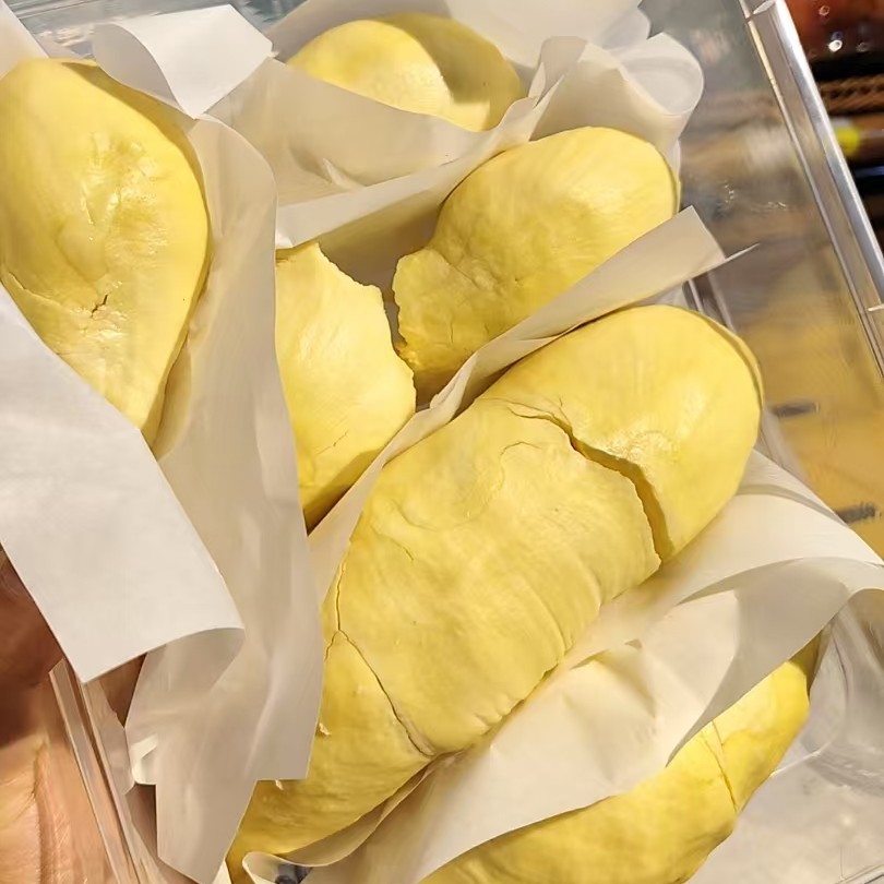 新鲜金枕榴莲肉1000克(核小)金枕越南