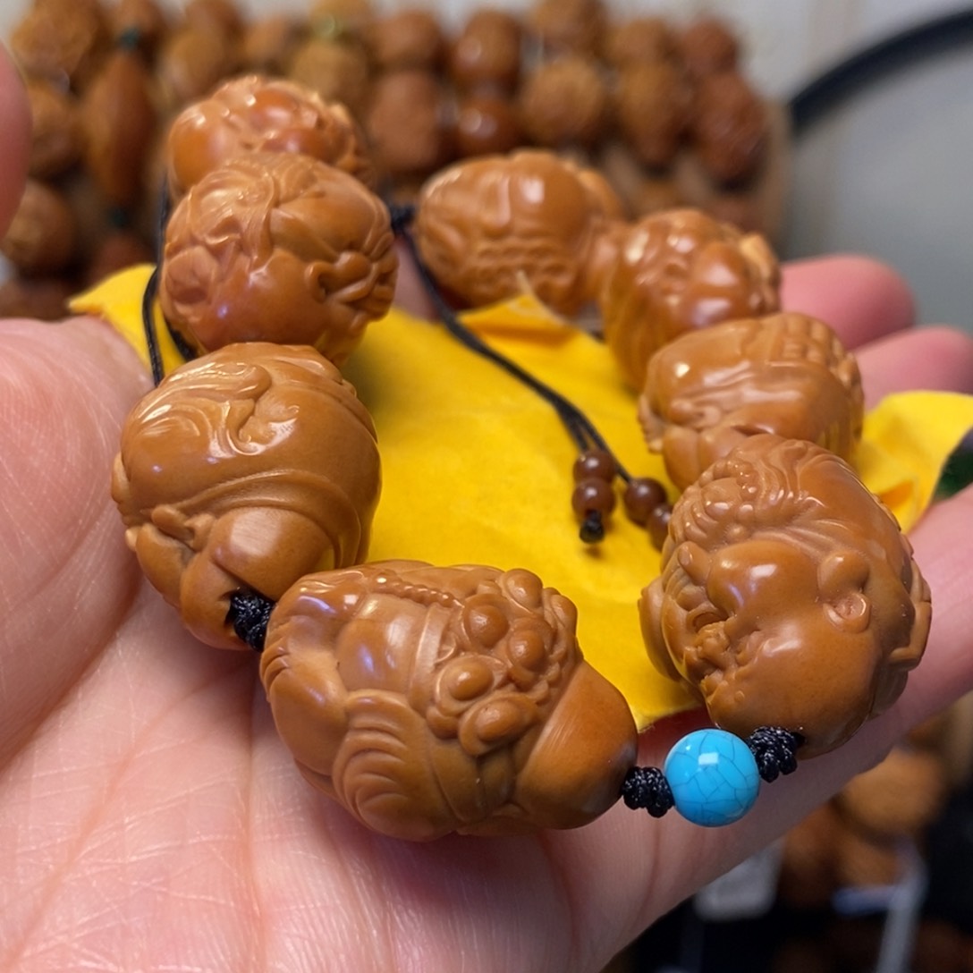 橄榄核手串/手链财迷