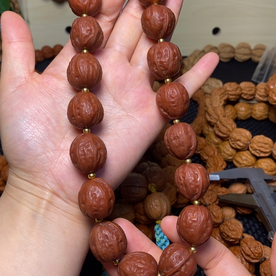 手串文玩核桃20光头手持