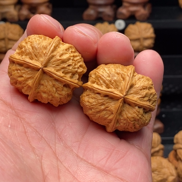 文玩核桃把件7玉火金砖36尺