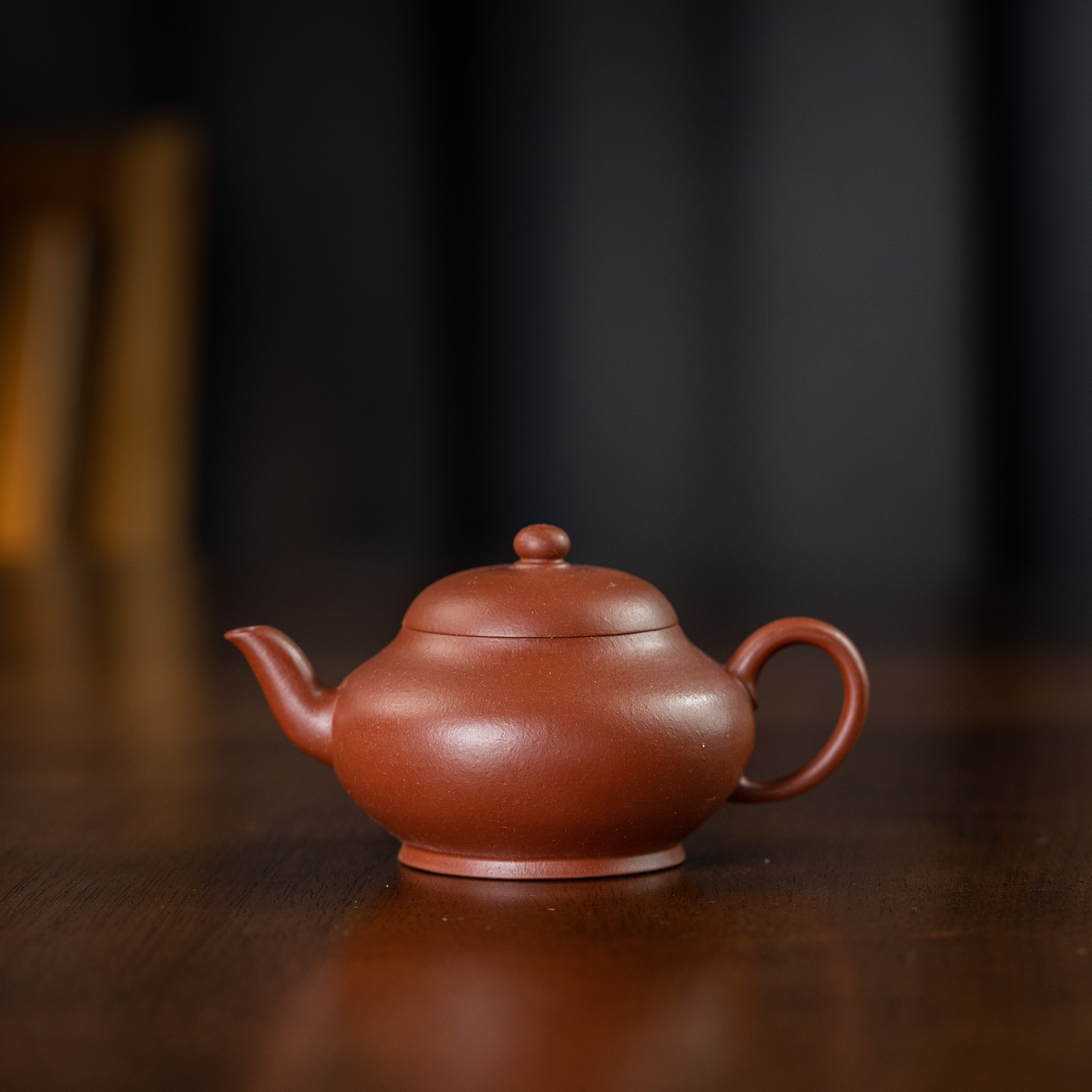 梨形 生砂朱泥120cc家用紫砂壶GJP