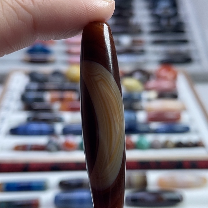 玛瑙/玉髓合金颈饰