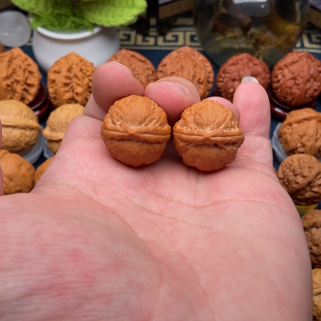 文玩核桃把件小金豆