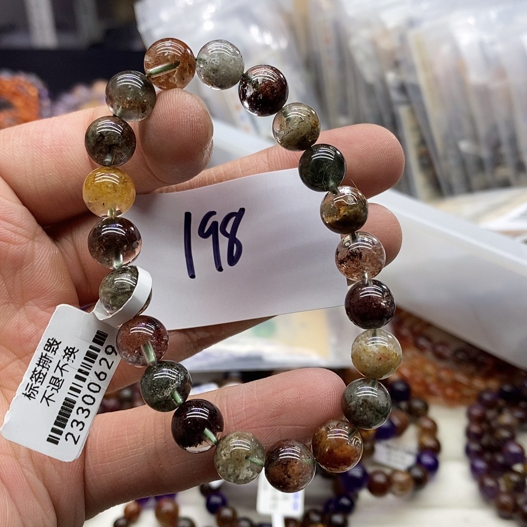 水晶手链未镶嵌天然