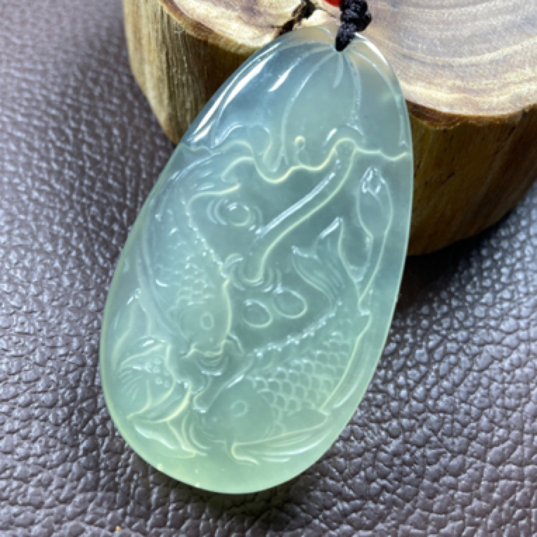  【佟总宠粉】蛇纹石玉莲年有余(展示品请勿私拍)