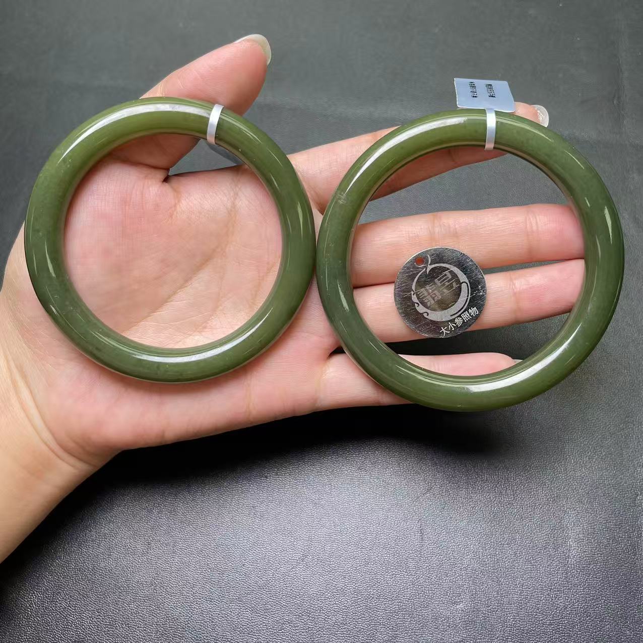 翡昱-SH40-51456-和田玉手镯-多样性发其一