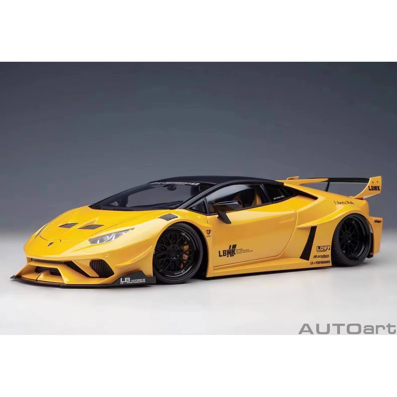 Autoart 奥拓1/18 兰博基尼 HURACAN GT LBWK汽车模型收藏abs