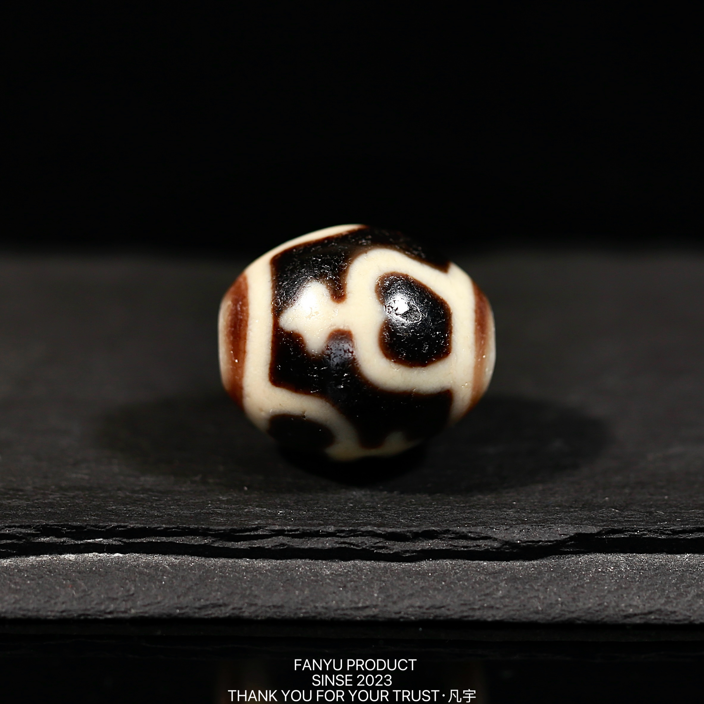 凡宇出品·一代老台湾上肯老超宝瓶达洛天珠玛瑙锁骨链男女款轻奢