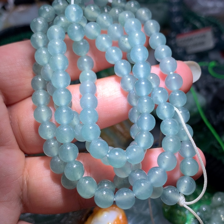 翡翠颈饰未镶嵌保真天然A货翡翠