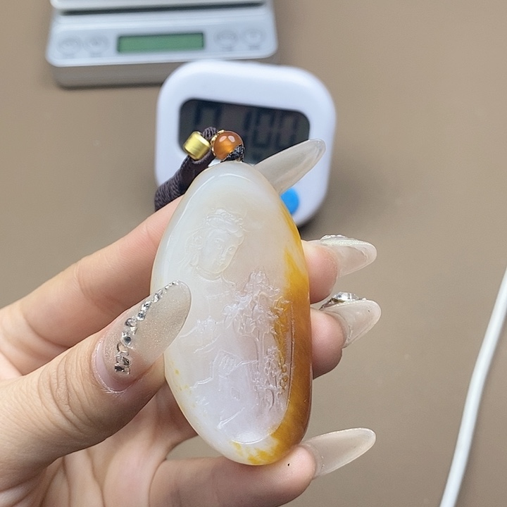 和田玉把件未镶嵌诺****隆