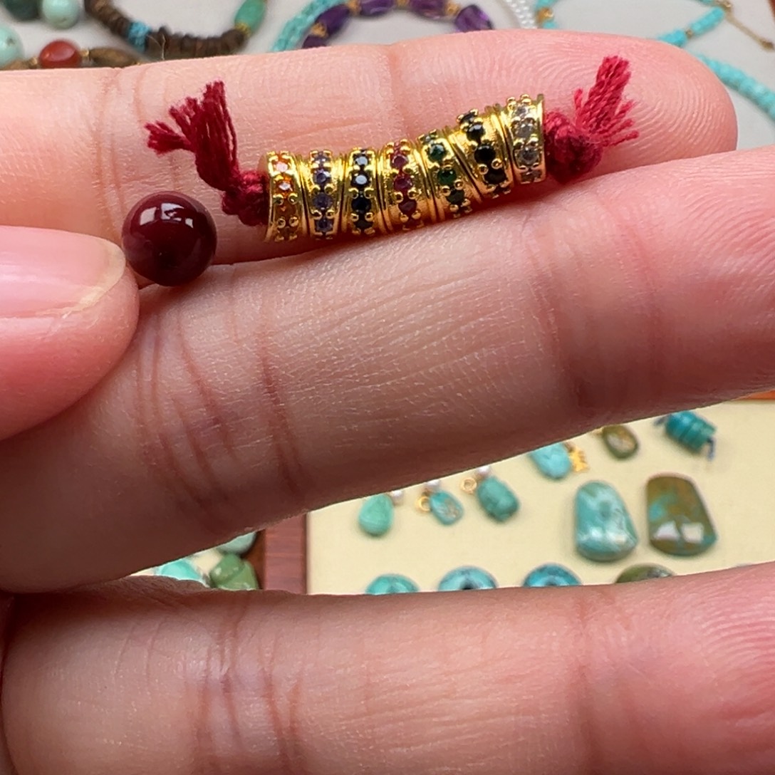 南红玛瑙未镶嵌颈饰