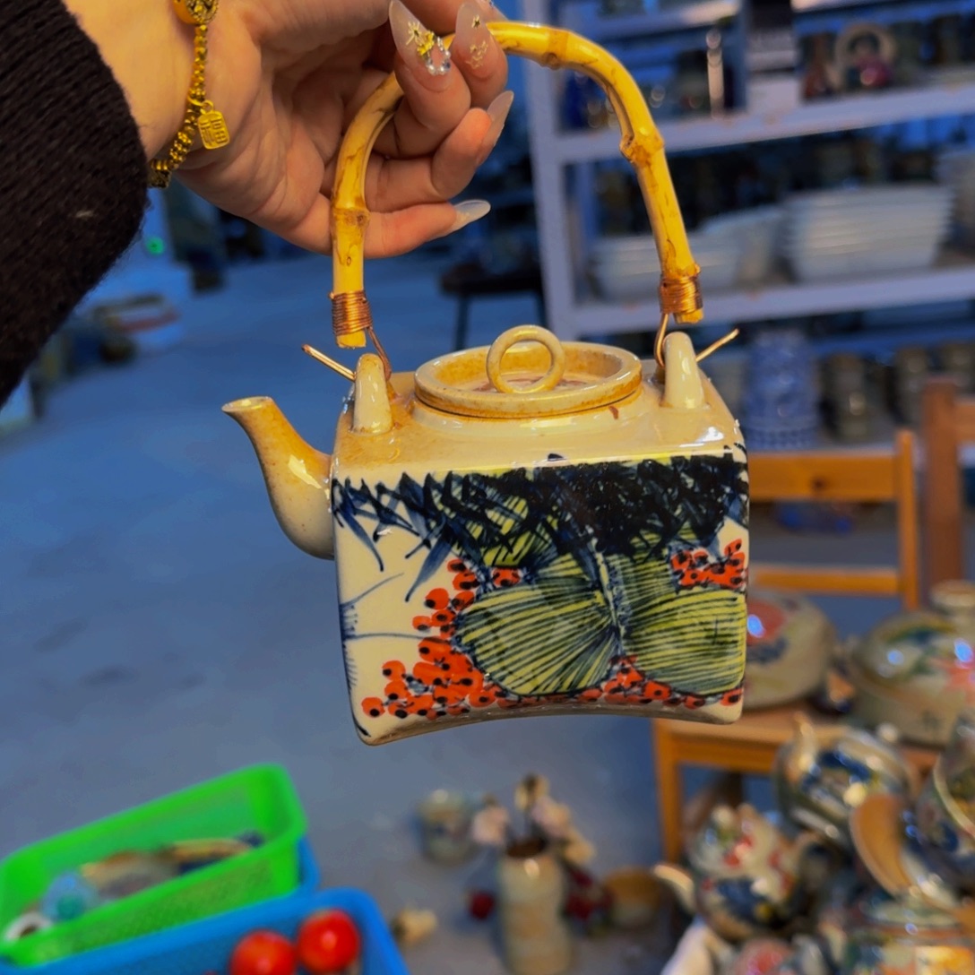 瓷片景德镇陶瓷手工手绘