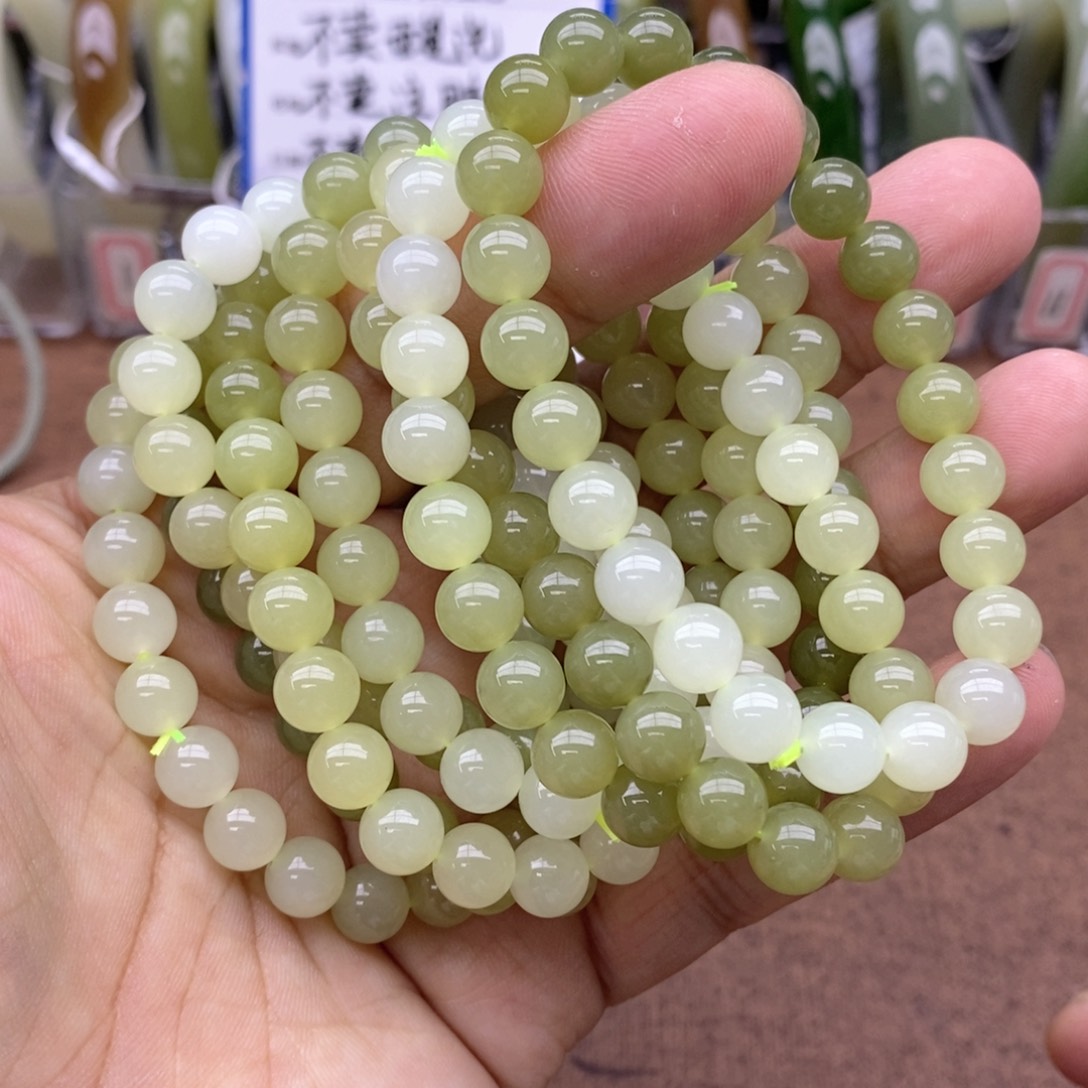 手串未镶嵌和田玉卡8