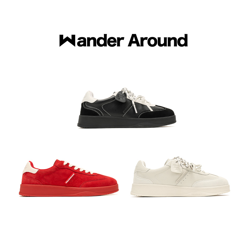 WANDER AROUND25年夏季明星同款德训鞋小众百搭舒适休闲鞋子