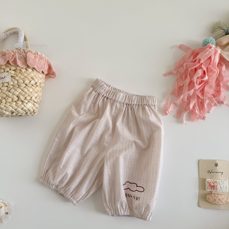 kk52176 休闲云朵中裤