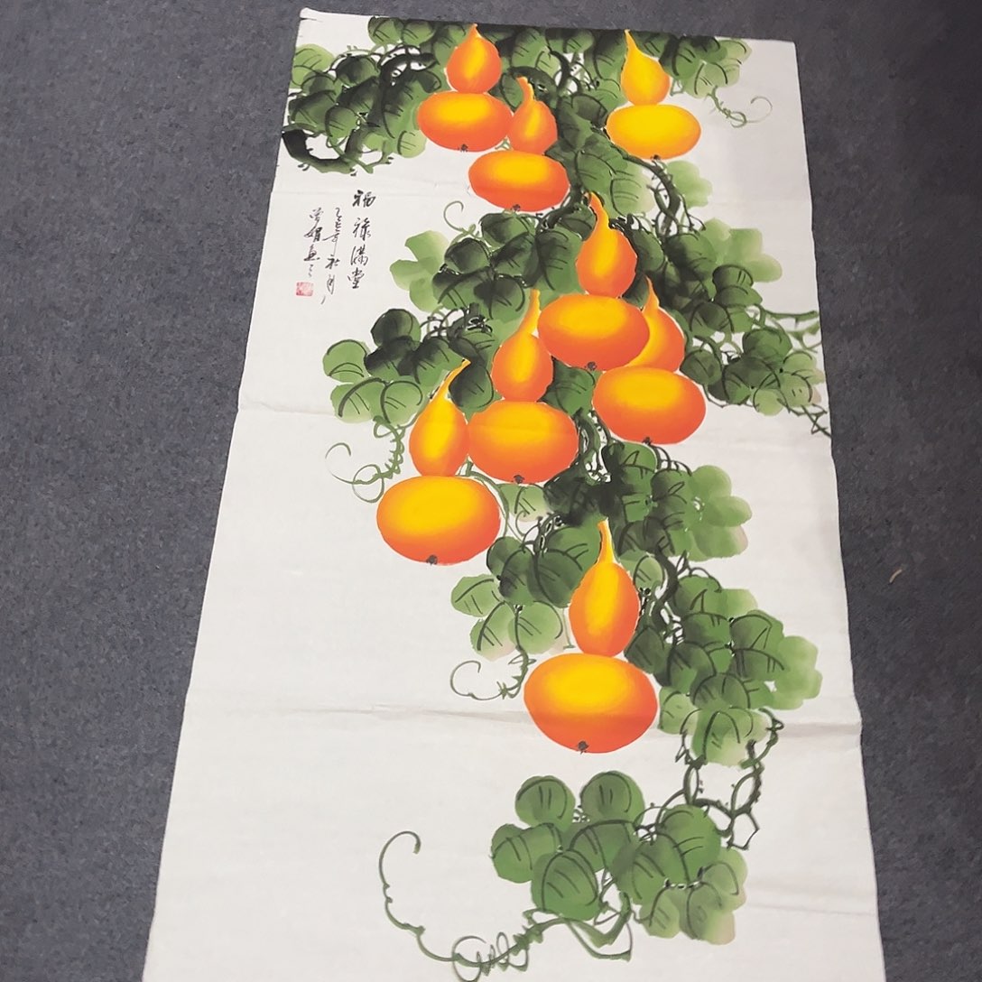 国画国画作品手绘