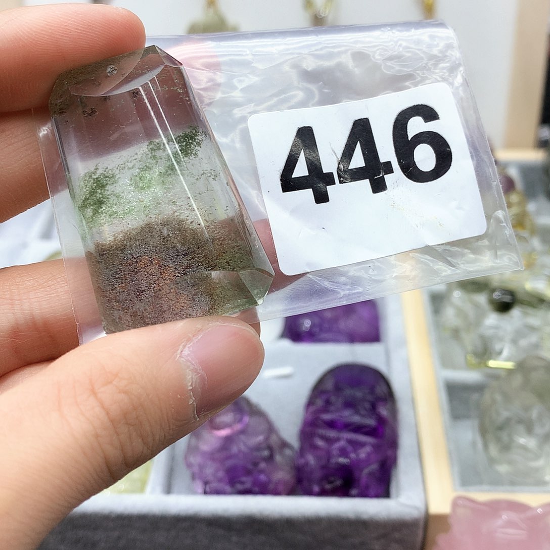 水晶颈饰未镶嵌吊坠