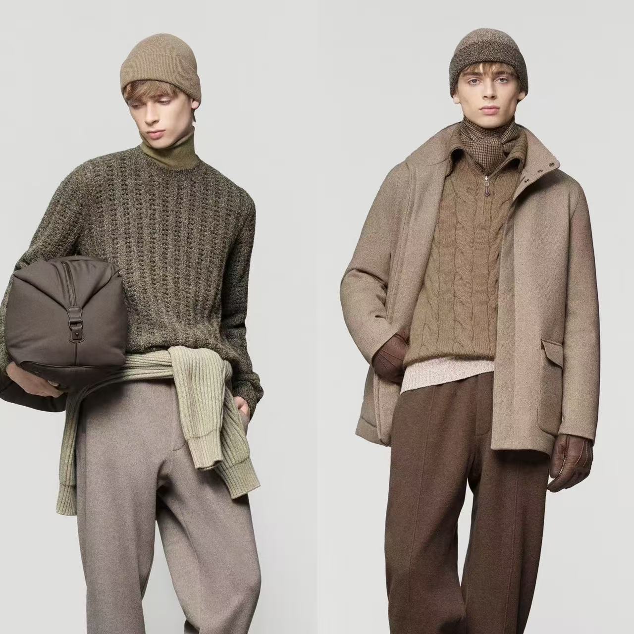 18号链接明星网红富人穿搭秋冬设计轻奢时尚百搭高级感毛衣7732